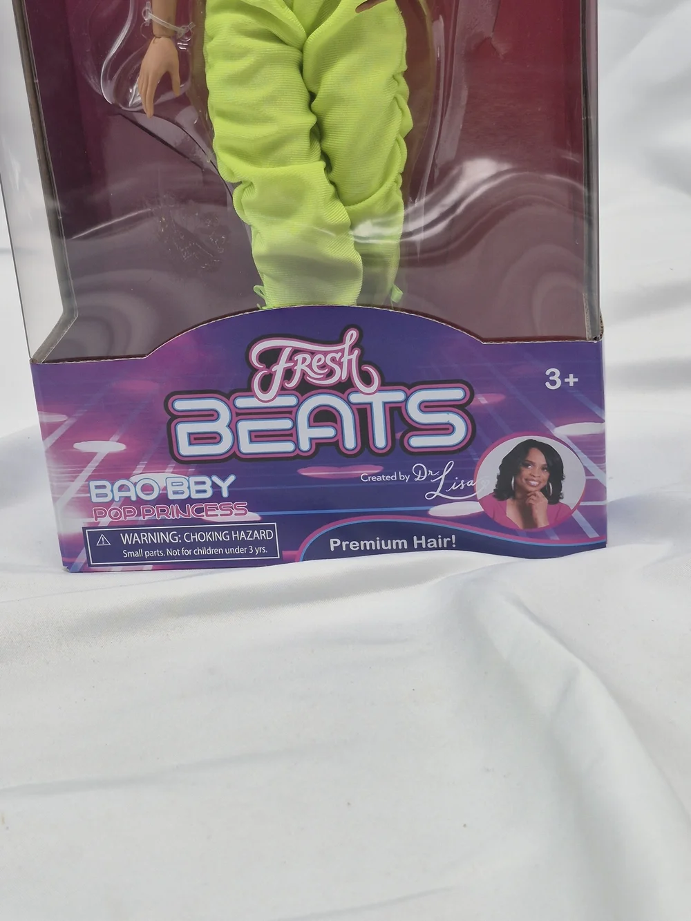 fresh Beats Fashion Doll - Neon Green & Hot Pink Outfit